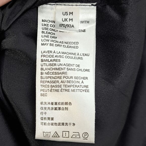 Urban Outfitters Packer Notched Mini Dress in Metallic Floral size Medium - Picture 9 of 10